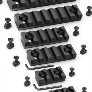 Anovo Airsoft Gun Rails Set Black Matte-0