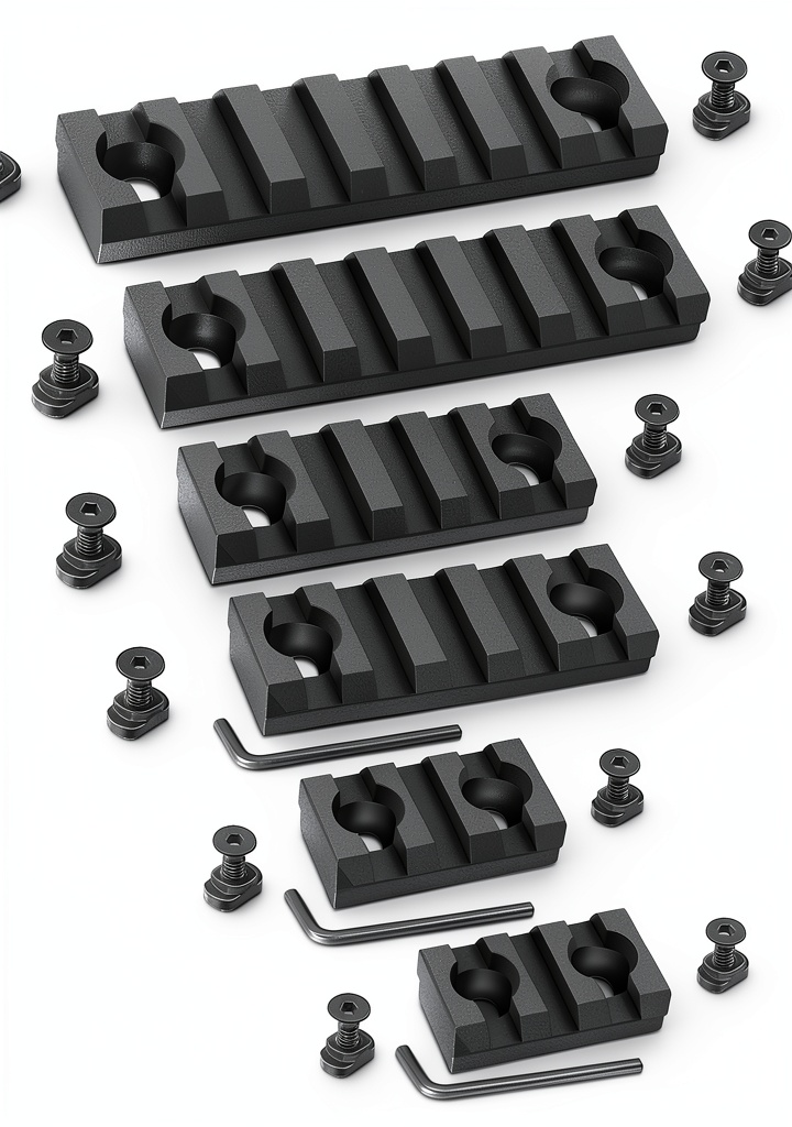 Anovo airsoft gun rails set