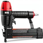 3PLUS Power Finish Stapler Black and Red Modern-0