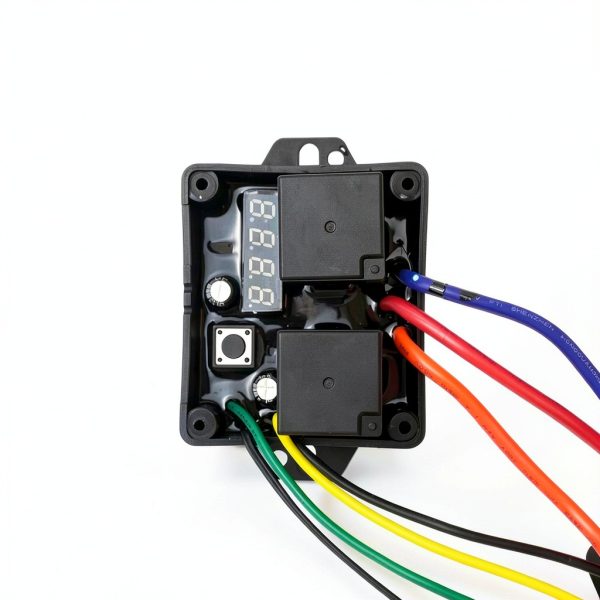 Dueilgo 12V DC0444 Fan Switch Kit for Automotive-1