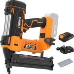 Freeman Power Finish Stapler Orange Black 18 Gauge-0