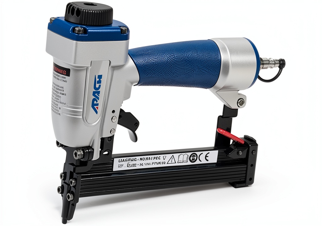 APACH Power Finish Stapler in action