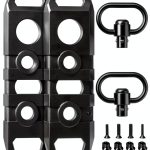 GOTICAL 3‑Slot Mloks Rail Black Aluminum Airsoft Accessory-0
