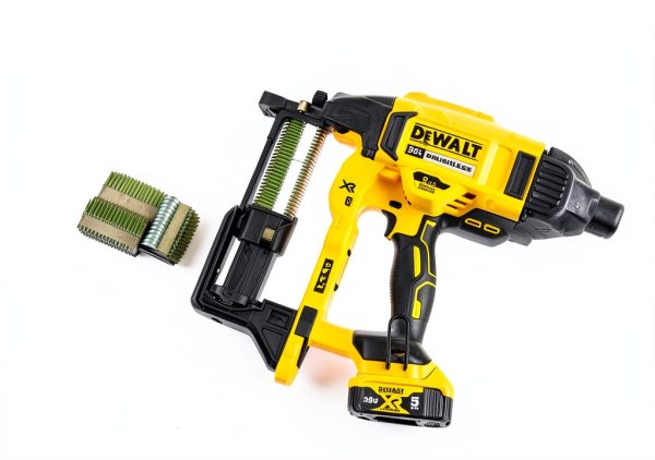 Dewalt 20V Power Finish Stapler Classic Brushed-2