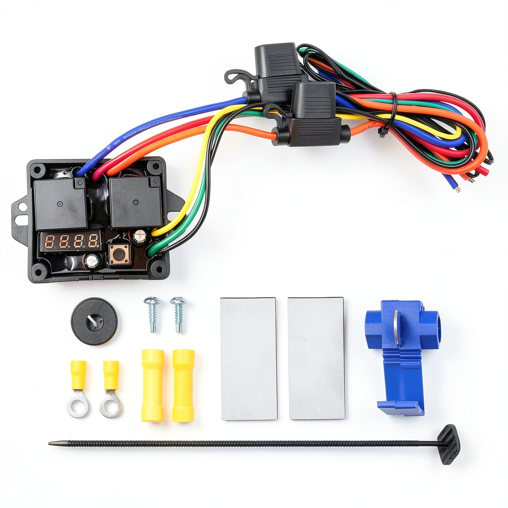 Dueilgo 12V DC0444 fan switch kit