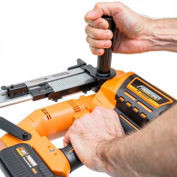 Freeman 20V Cordless Power Finish Stapler Orange-7
