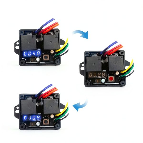 Dueilgo 12V DC0444 Fan Switch Kit for Automotive-5