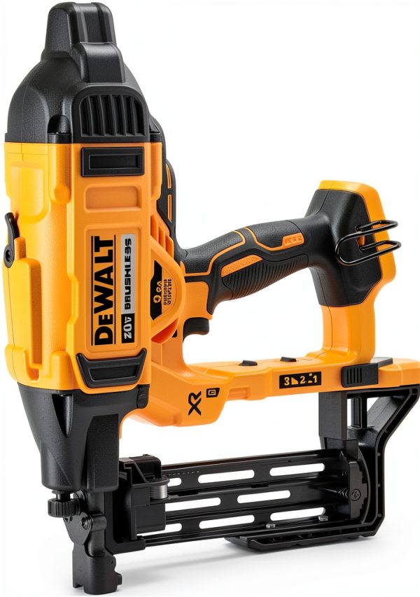 Dewalt 20V Power Finish Stapler Classic Brushed-1