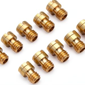 Rllyer 10X Round Head Main Jet 4mm for GY6 Scooters-0