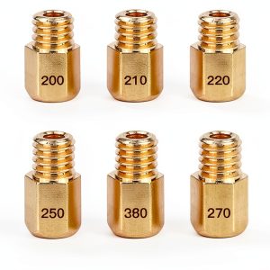 Carburetor Main Jet Kit SENJWARM Brass 15pcs-0